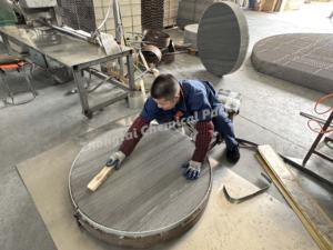 टॉवर आंतरिक स्टेनलेस स्टील धातु संरचित स्तंभ आंतरिक पैकिंग समर्थन कूबड़ समर्थन - Product Image 6