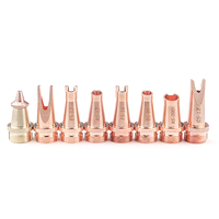 Nosel Pemandu Kawat Tunggal Laser 0.8/1.0/1.2/1.6mm D7 M5 H15.5 Kompatibel Dengan Nosel Pengumpan Kawat CQWY QILIN Ospri SUP WSX HANWEI