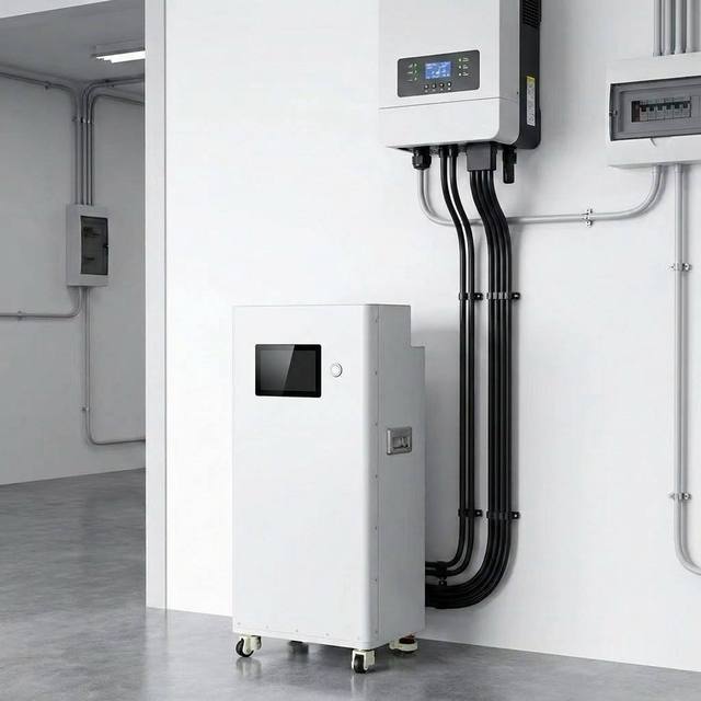Vertical 51.2V 314Ah MB31 DIY Battery Boxes Rack Smart JK BMS 200A 2A Active Balance LCD Display Iron Material 15KW Output Solar