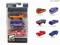 Éxito de Ventas: Auto de Carreras a Escala 1/64 de Aleación, Modelo Deslizante de Rueda Libre, Mini Coche Deportivo Clásico Diecast