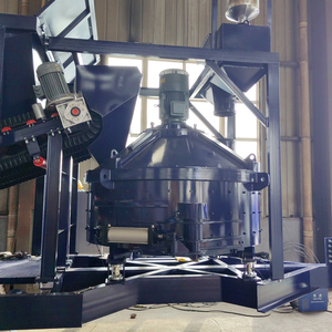 Kleine Vorgefertigte Mobile Betonmischanlage Elektrisch-Hydraulisch 25m3 Betonwerk - Product Image 3