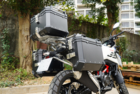 Pour BMW 1250 GS 1200 2018-2021 GS 1250 2021-2023, boîte latérale personnalisée en alliage d'aluminium, porte-bagages arrière pour moto, boîtes latérales