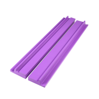 Supports et poussoirs de Mahjong en bois Supports pour carreaux de Mahjong Mah Jong Supports pour carreaux en bois MDF avec poussoir magnétique Lot de 4