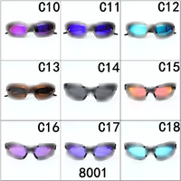 Lunettes de soleil de sport de plein air avec monture en métal X, verres TAC, protection UV400, pour hommes et femmes, lunettes de soleil de marque de haute qualité, vente en gros