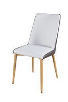 Nouvelle chaise de salle à manger design européen moderne à dossier haut