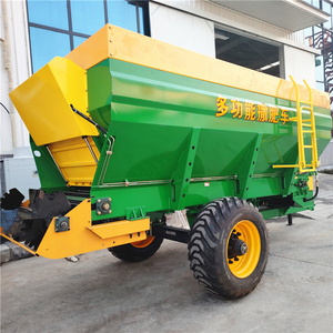 Compact Tow Behind <strong>Top</strong> <strong>Dressing</strong> Manure <strong>Spreader</strong> with Pump Hydraulic Control 5m Hopper 2-8m Spreading Width Farm Use - Product Image 5