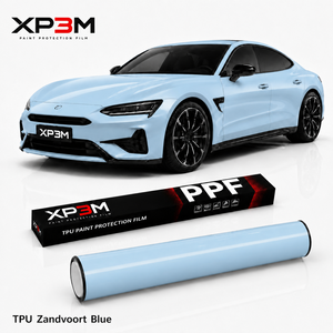 ฟิล์มกันรอยรถยนต์ XP3M Zandvoort Blue Gloss TPU PPF ความหนา 7.5 มิล ซ่อมแซมตัวเองได้ ป้องกันรอยขีดข่วน ป้องกันสีเหลือง ช่องระบายอากาศ - Product Image 1