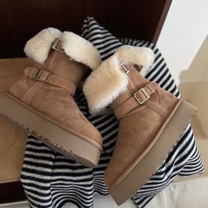 Botas Uggs de Alta Calidad 2026 para Mujer, Botas de Invierno Cómodas y Cálidas, Antideslizantes, de Piel de Oveja Genuina, Botas Altas hasta el Muslo - Product Image 6