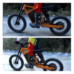 Popular bicicleta de Cross eléctrica Saili SLC20 72V 5000W con comodidad de sillín de motocicleta - Product Image 6