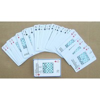 Cartes à Jouer en Papier sur le Thème des Ouvertures d'Échecs : 52 Variations d'Ouvertures avec 54 Cartes – Jeu de Cartes Anglais, Espagnol, Français