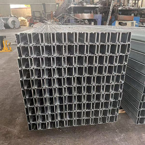 Шлицевая оцинкованная стальная стойка с отверстием - Product Image 2