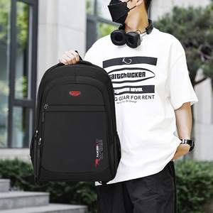 Laptop <b>Backpack</b> For Men 15-16 Inch Large Capacity Business Travel <b>Backpack</b> With Laptop Compartment Solid Color Spring 2024 - Product Image 4