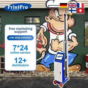 Impresora de pared PrintPro, máquina de impresión de pintura, piso de baldosas, máquina de impresión de pared automática, impresora de pared UV 3D 5D - Product Image 1