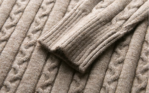 Áo len cổ lọ nam dệt kim dày giữ ấm mùa đông giá cả cạnh tranh <span class=keywords><strong>2025</strong></span> ODM & OEM - Product Image 5