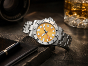 Montre de plongée mécanique automatique 40 mm avec mouvement NH35, étanche 10 ATM, en acier inoxydable, luxe, sans logo, OEM, montre-bracelet pour homme - Product Image 5