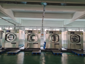 Équipement de blanchisserie <span class=keywords><strong>professionnel</strong></span>, machines à laver commerciales de <span class=keywords><strong>50</strong></span> <span class=keywords><strong>kg</strong></span> - Product Image 2