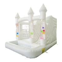 Château gonflable personnalisé WINSUN pour mariage, structure gonflable commerciale, certifiée CE, ignifuge et imperméable pour mariage