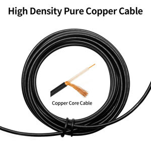 Antena de cubierta de alcantarilla inteligente resistente al agua duradera Cable RG174 Antena compacta 2 en 1 de 103x98mm para cubiertas de alcantarilla a prueba de explosiones - Product Image 6