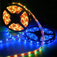Bande LED flexible RVB adressable Ibestwork DMX512, contrôle DC12V/24V, indice de protection IP65, pour bars et clubs DJ