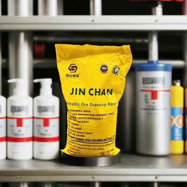 2025 Lowest Price Gold Recovery Reagent, Gold Leaching Agent, High Quality Metallic Ore Dressing Agent JIN CHAN