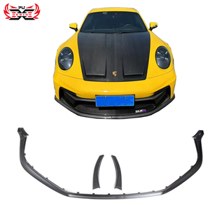 Para Porsche 911 992 fibra de carbono seca <span class=keywords><strong>GT3</strong></span> estilo labio delantero divisor delantero parachoques BodyKit - Product Image 1