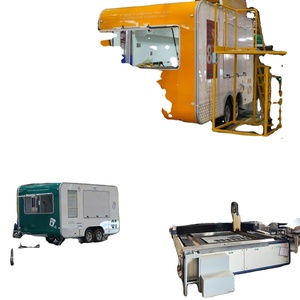 รถขายอาหารเคลื่อนที่ไฟเบอร์กลาสสีส้มรุ่น<span class=keywords><strong>ใหม่</strong></span>ปี 2024 พร้อมโต๊ะกาแฟปรับแต่งได้ รับประกัน 1 ปี สำหรับการขายสินค้าออนไลน์ - Product Image 5