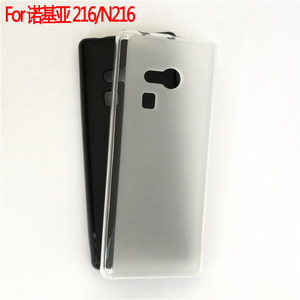 Изготовитель: чистый матовый мягкий матовый черный чехол для мобильного телефона NOKIA 216/N216 - Product Image 2