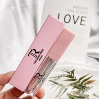 Logo personnalisé pour lampe à LED Brillant à lèvres 7ml Tube de brillant à lèvres transparent argenté