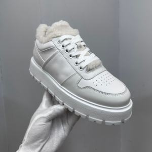 <b>High</b> quality luxury designer <b>boots</b> women 2026 popular fashion classic flat heeled wool <b>men</b> winter ankle <b>boots</b> - Product Image 2