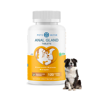 Friandises à mâcher pour les glandes anales Glandex pour chiens avec enzymes digestives et vitamines - Absorption rapide - Complément alimentaire sûr - Product Image 2