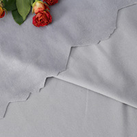 Tissu en velours brodé 100 % polyester tricoté, teint, super doux, moderne, résistant à l'abrasion, en stock chez le fabricant, pour jouets en peluche à poils courts