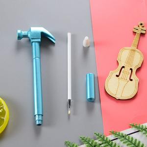 धातु भेड़ सींग हथौड़ा तटस्थ पेन प्यारा हथौड़ा आकार छात्र पानी पेन मनोरंजन कार्यालय हस्ताक्षर पेन - Product Image 3