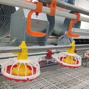 Mangeoire pour poulets de ferme avicole de haute qualité entièrement automatique et système d'abreuvement pour animaux pour une alimentation et une boisson efficaces - Product Image 1