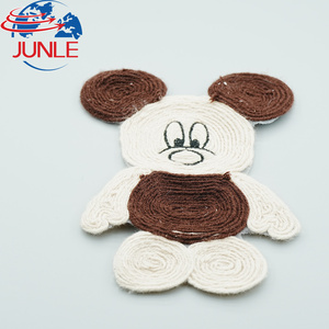 Vente en gros de motifs animaux tricotés Applique Crochet Patch pour vêtement - Product Image 4