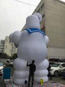 Publicidad gigante, inflable, <span class=keywords><strong>stay</strong></span> <span class=keywords><strong>puft</strong></span>, inflable, personaje de marshmallow man - Product Image 5