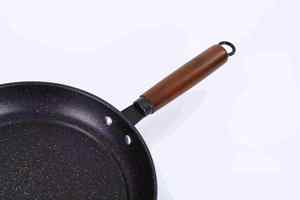 Poêle antiadhésive en pierre Maifan - Poêle à fond plat pour œufs, crêpes et steaks - Product Image 3