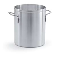 Ensemble de casseroles classiques en aluminium réglables de 13 à 81 L, personnalisables en usine, avec poignée en acier inoxydable pour cuisinière à gaz, pour soupes et bouillons