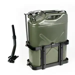 20 Liter 5 Gallon Jerry Fuel Can With Flexible Spout Portable Jerry Cans Fuel Tank Steel Fuel Can