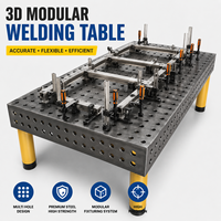 Nouvelle table de soudage 3D professionnelle, robuste, en acier Q355, système de fixation modulaire, surface nitrurée