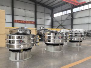 स्टेनलेस स्टील रोटरी कंपन आटा स्क्रीन/दानेदार पाउडर परिपत्र कंपन सिफ्टर सिफ मशीन - Product Image 5