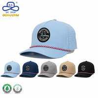 Gorra de Béisbol OEM ODM de Secado Rápido y Transpirable, Ligera, con Visera Curva, para Fitness, Golf, Deportes, para Hombres y Mujeres