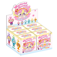 Vente en gros de pendentifs en peluche authentiques Pretty Cure Wonderful Pet Movie Edition, boîtes mystères, figurines, ornements, articles périphériques d'anime