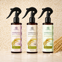 Kit de Spray Capillaire et Cuir Chevelu à l'Eau de Riz Fermentée Formule Personnalisée avec Biotine pour des Cheveux Plus Volumineux et Plus Forts – Soin Capillaire Sans Rinçage – Fabricant