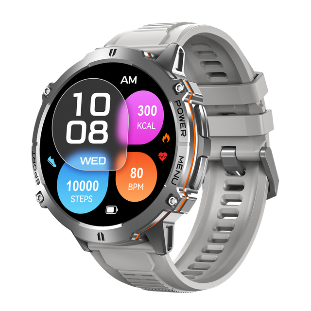 Factory New Rugged Sports X3 Smartwatch for Men Women AMOLED Large Screen Waterproof 100 Days Super Standby BT Call