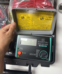 Testeur de résistance de terre multimètre Kyoritsu 4105A, testeur numérique de résistance de terre avec une précision de 1 %, résistance à la tension alternative de 3700 V - Product Image 2