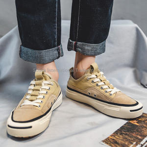 Zapatos de Lona para Hombre, Diseño Personalizado, a la Moda, Ligeros, Suaves, Retro, Casuales, para Caminar, para Estudiantes, Escolares - Product Image 6