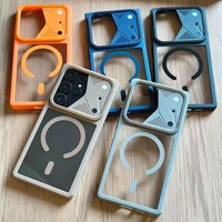 Étui de téléphone en élastomère thermoplastique J3 magnétique 2-en-1 avec cadre coloré et refroidissement, style Ins, pour Samsung S24/S25/S26 Plus