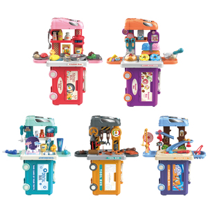 BGL 3 en 1 valise de Bus médical 34 pièces Kit de jouets dentaires docteur jouets semblant jouer <span class=keywords><strong>dentiste</strong></span> jeu de rôle ensemble pour tout-petit - Product Image 6