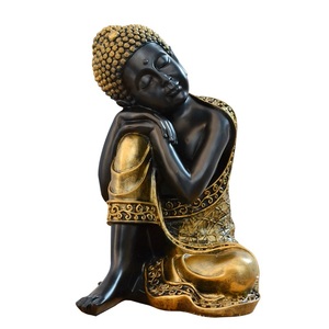 Molde de silicona para estatua de Buda de resina y fibra de vidrio, molde de fundición para decoración de jardín e interior, molde de hormigón - Product Image 2