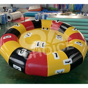 Gyroscope gonflable Commercial pour <span class=keywords><strong>jeux</strong></span> de parc aquatique, bateau disco volant, remorquable, saturn d'eau aquatique, bascule - Product Image 3